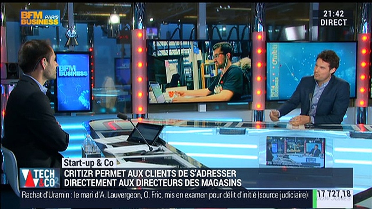 Start-up & Co: Critizr, le spécialiste de la relation client sur Internet - 30/03