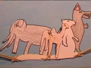 Petit Loup et l'arc en ciel