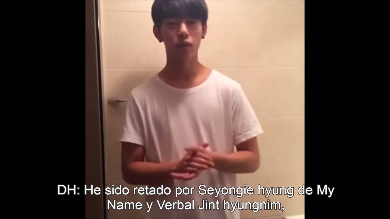 [ESP] 140824 Daehyun - Reto de la cubeta de hielo