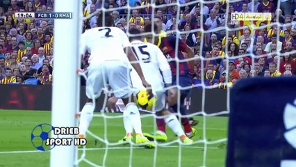 أهداف مباراة برشلونة و ريال مدريد 2 - 1 الدوري الاسباني 2013/2014