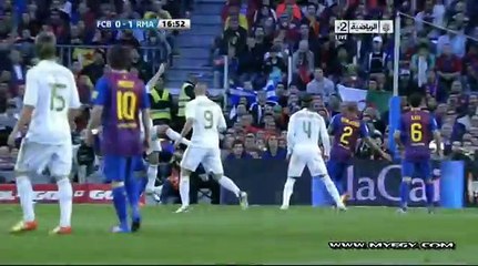 اهداف مباراة برشلونة وريال مدريد 1-2 الدوري الاسباني 2011/2012