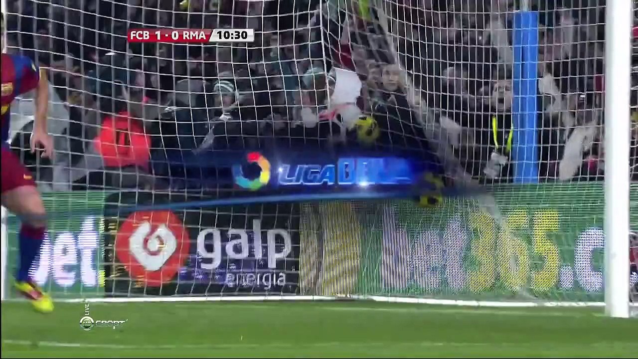 أهداف مباراة برشلونة 5-0  ريال مدريد الدوري الاسباني 2010/2011