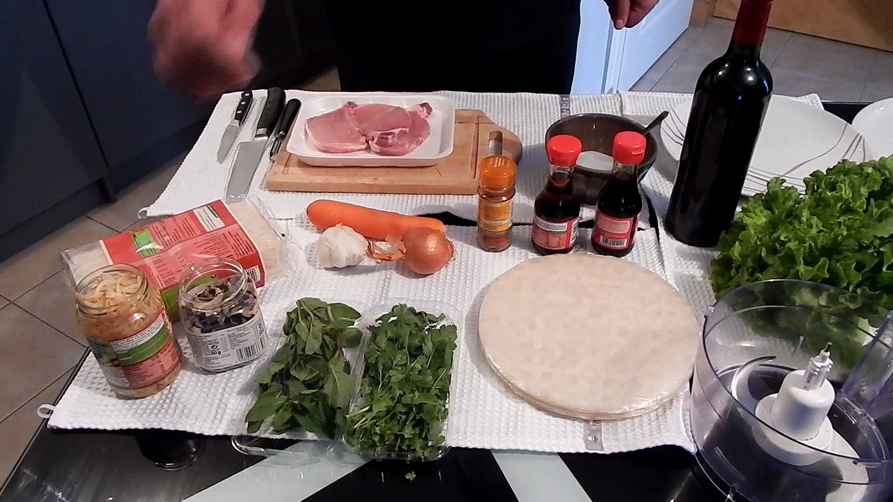Recette des Nems de Porc #ElerryonFLCuisine