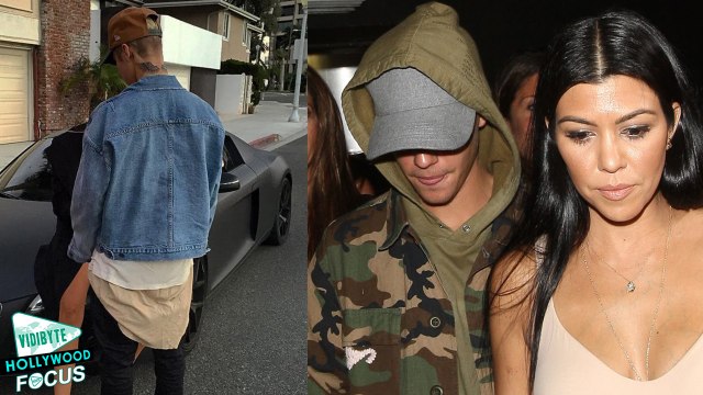 Justin Bieber Caught Kissing Kourtney Kardashian On Date