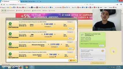 TESTIMONIALS 13460 USD FROM MMM GLOBAL
