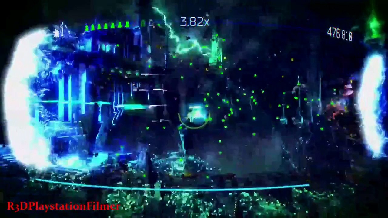 Resogun - PS4 Gameplay Walkthrough Part 2 - "Ceres" Level {Experienced Difficulty}