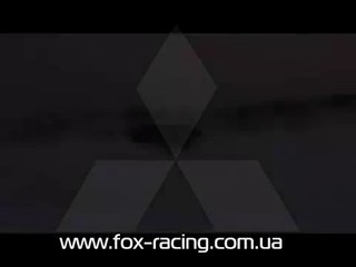 Mitsubishi EVO 9 snow drift UKRAINE www.fox-racing.com.ua