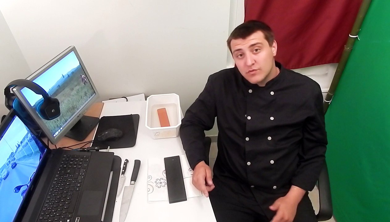 Affûtage des couteaux #ElerryonFLCuisine