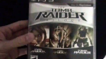 Tomb Raider Trilogy Unboxing (PS3)