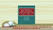 PDF  Handbook Of Reading Research SetOp Handbook of Reading Research Volume II Ebook
