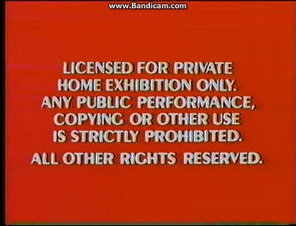 Opening To Walt Disney Cartoon Classics Limited Gold Edition II Donald's Bee Pictures 1985 VHS