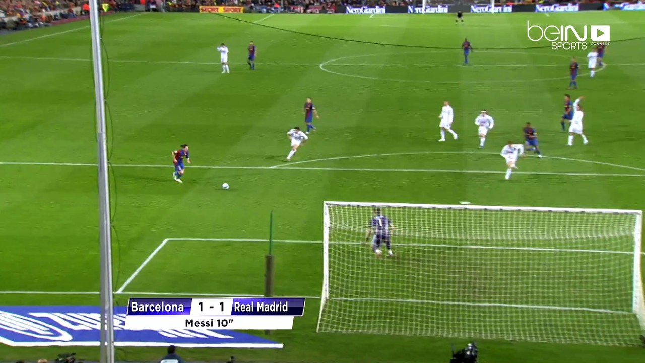 Messi's first El Clasico hat-trick