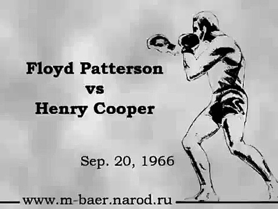 Boxing: Floyd Patterson Vs Henry Cooper 1966 London