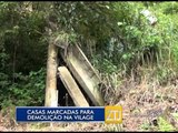 29-03-2016 - CASAS MARCADAS PARA DEMOLIÇÃO NA VILAGE - ZOOM TV JORNAL