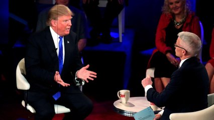 Donald Trump said 'excuse me' 18 times in a 1-hour town hall