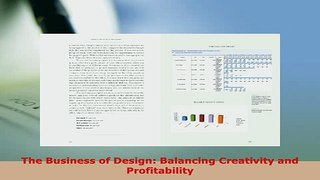 PDF  The Business of Design Balancing Creativity and Profitability PDF Full Ebook