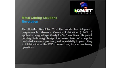 Unist Australia Pty Ltd. - Metal Cutting Solutions