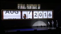 Final Fantasy XV annonce sa date de sortie