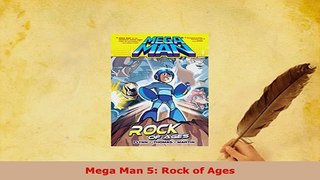 Download  Mega Man 5 Rock of Ages PDF Book Free