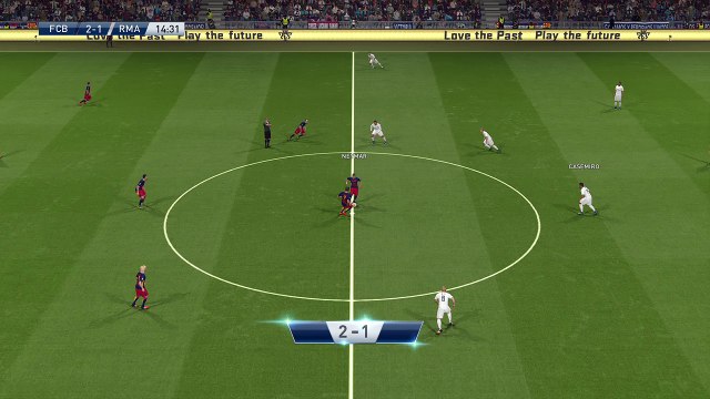 PES 2016 ps4 Neymar score amazing dribble goal from center ball opening scored by Leo Bob Muhamad , بيس 2016
