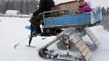 Снегоход своими руками
