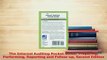 PDF  The Internal Auditing Pocket Guide Preparing Performing Reporting and Followup Second Free Books