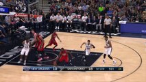 Tim Duncan Swats It   Pelicans vs Spurs   March 30, 2016   NBA 2015-16 Season