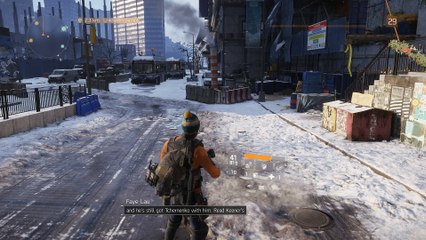 The Division - Faye Lau ''Aaron Keener Still Outhere'' ''Took The City Back'' Radio Comms Dialogue Sequence