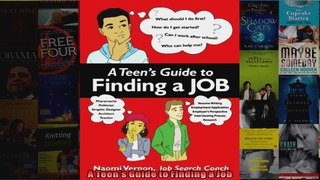 A Teens Guide to Finding a Job