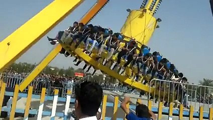 Lunaparkta Dehşet Görüntü! Yok Böyle Bir Şey