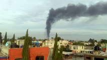 Explosion de ducto de pemex en  Tonanitla, Edo Mex. - 21 Julio 2013