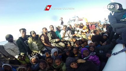 Officials: Over 4, 000 migrants rescued off Sicily since Sunday