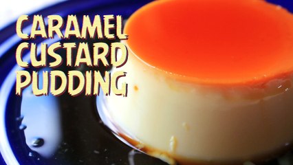 How To Make Caramel Custard Pudding ｜ 焦糖布丁  [ Happeabites ]