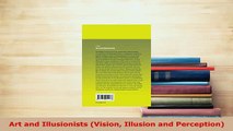PDF  Art and Illusionists Vision Illusion and Perception PDF Full Ebook
