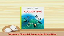 Download  Corporate Financial Accounting 9th edition PDF Full Ebook