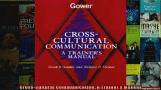 Crosscultural Communication A Trainers Manual