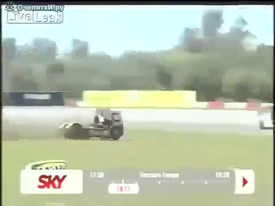 Тягач взбесился