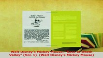 PDF  Walt Disneys Mickey Mouse Race to Death Valley Vol 1  Walt Disneys Mickey Mouse Download Full Ebook