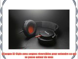 Philips SHL3100BK/10 Casque audio pliable à plat avec arceau / coques ajustables / système