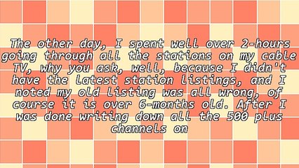 Cable TV Channels Are Really Wasting The Time of the Consumer - New Idea