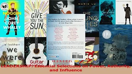 Download  LEADERSHIP Essential Selections on Power Authority and Influence  EBook