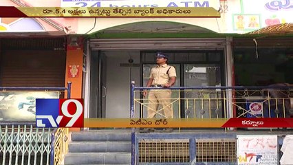ATMs robbery in Kurnool