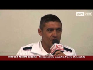 Icaro Sport. Circolo Tennis Cesena: presentazione squadra di serie B maschile