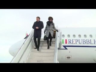 Enel, Renzi arriva in Nevada per inaugurare impianto a energie rinnovabili (29.03.16)