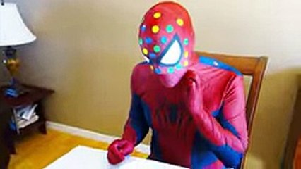 Spiderman & Frozen Elsa vs Joker! Chocolate Prank! Funny Superheroes in Real Life