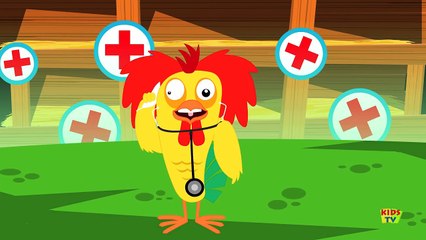 Five big Roosters | Roosters | Kids TV Nursery Rhymes | Popular Rhymes | Baby videos