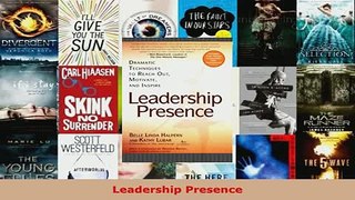 Download  Leadership Presence  Read Online
