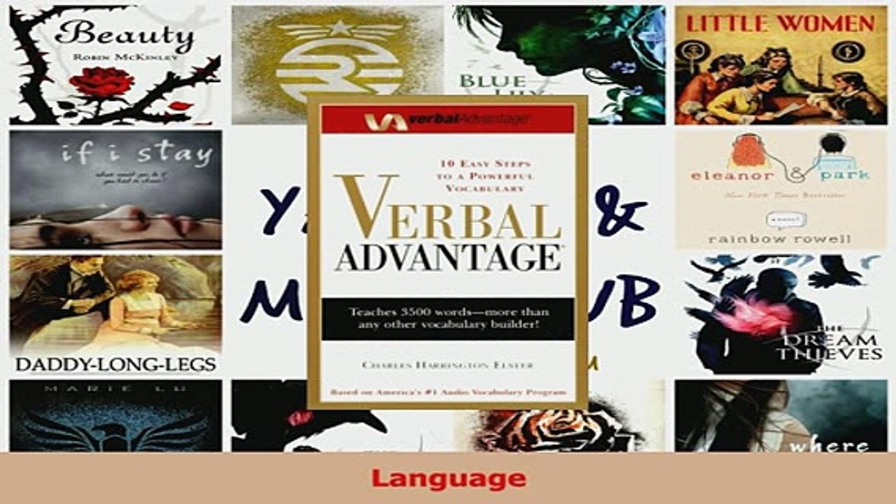 Read  Verbal Advantage 10 Steps to a Powerful Vocabulary Ebook Free