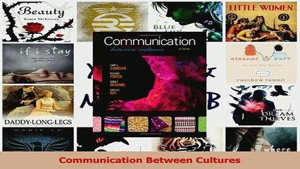 Read  Communication Between Cultures Ebook Free