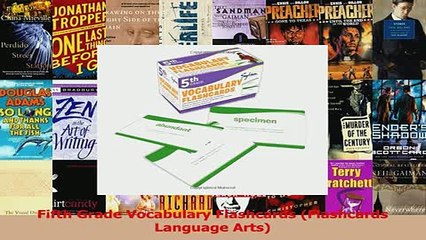 Read  Fifth Grade Vocabulary Flashcards Flashcards Language Arts Ebook Free